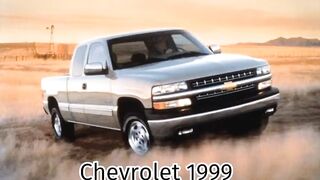 Chevrolet car model 1970 to 2022