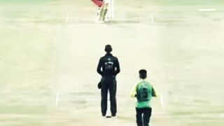 Mohammad Amir vs Nicholas Pooran battle