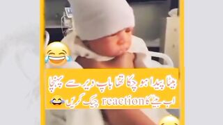 Father and son funny video