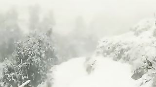 First snowfall in Dir.
