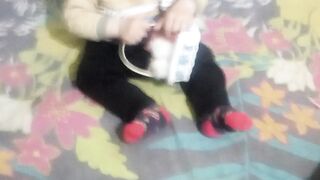 Cute baby is playing ????????