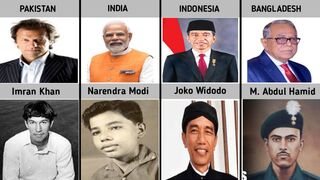 World Leaders as Kids From Different Countries