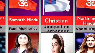 Religion of Top Bollywood actresses (part4)#shorts #ytshorts #youtubeshorts