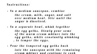 Homemade ice cream recipe