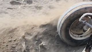 Tractor drifting