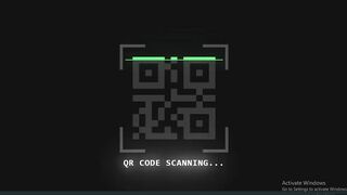CSS QR Code Scanner Animation Eacffts