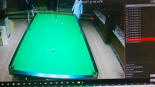 Snooker best player caught on cctv camera
