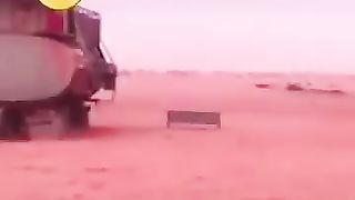 A Saudi man was attacked by dogs