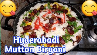 Hyderabadi Mutton Biryani recipe by Kitchen with Mudassar