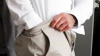 How to set dress shirt in your pent