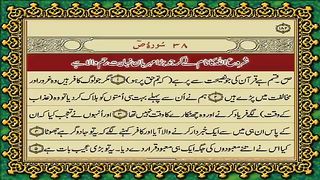 38 Surah Sad Only Urdu Translation