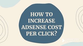 Increase adsense cpc UpTo 10$