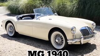 MG car 1910 to 2022