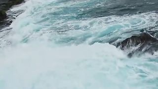 Sea waves beautiful view