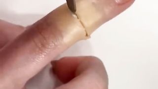 Cut finger