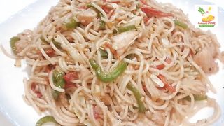 Delicious Chow Mein Chicken Recipe at home By Buraq Home chef