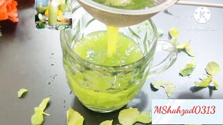 Mint juice good for stomach,Ramzan special drink