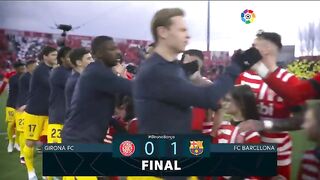 Highlights Girona FC vs FC Barcelona (0-1)