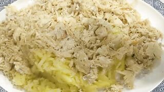 Stuff with potato chicken
