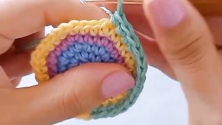 Crochet rainbow ????