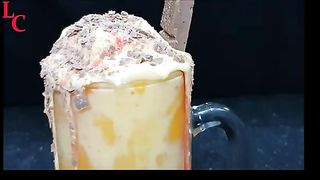 How to make mango milkshake with ice cream