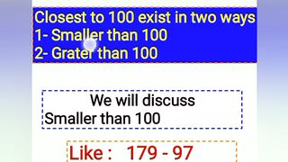Maths tricks // subtract tricks // minus trick