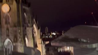 iPhone 14pro max camera zoom in night