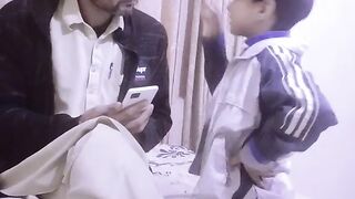 Funny act with father