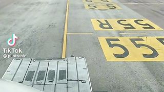 CG Fighter Plane Firing Two Missiles
