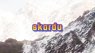 beautiful after snow in skardu 2023