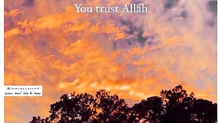 Trust on Allah❤️