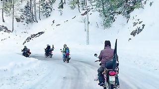 Riding and Traveling on bike