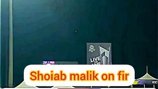 Shoiab malik on fire