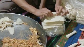 Roll samosa k recipe Mumbai k famous samosa