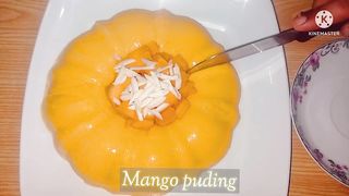 Mango pudding recipe/ Most delicious mango pudding/Mango pudding without jelatin.