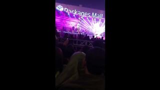 Atif Aslam in concert in Packages Mall