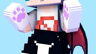 Minecraft animation girl dance