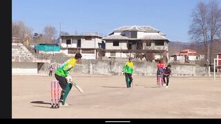 Wicket ...Middle stump ♠️