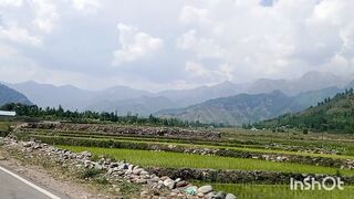 Rural Scenery Kashmir.