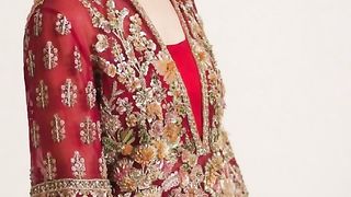 Designer wedding dress shadi party wear formal dress