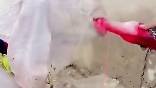 funny got sitring drink