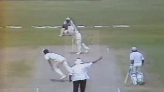 Imran Khan vs Kapil Dev I BOWLED I Stump Uprooted but No-ball I Ind v Pak