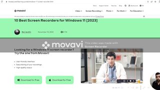Desktop screen recording