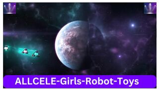 ALLCELE Girls Robot Toys
