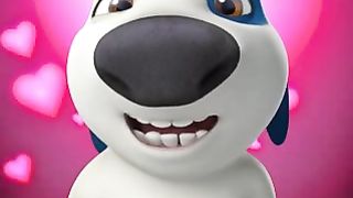 funny talking puppy in Hindi