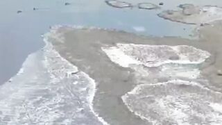 Школьник провалился под лед на Енисее в Красноярске