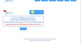 rno-faucet.io кран заработок RNO токена каждые 10 минут