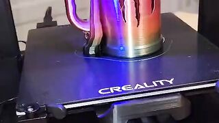 for the stl file #silk #eryone #3dprinter #cr6se #satisfy #monsterenergy #creality