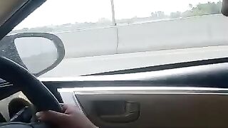 desi boy in the car in the