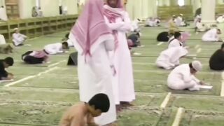 Children exam at masjid Alharam